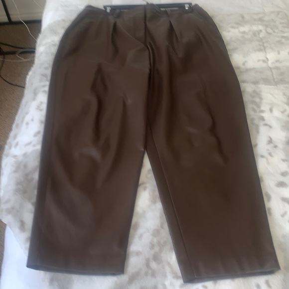 Calvin Klein leather pants vintage. - Picture 1 of 4